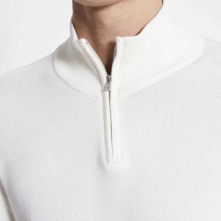 Half-zip knit sweater "Thin"